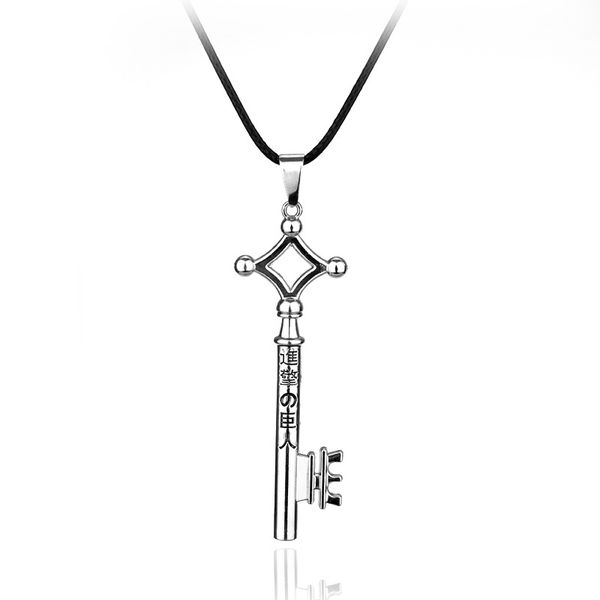 

wholesale allen key animation electroplating necklace with pendant fashion leisure gift anniversary party, Silver