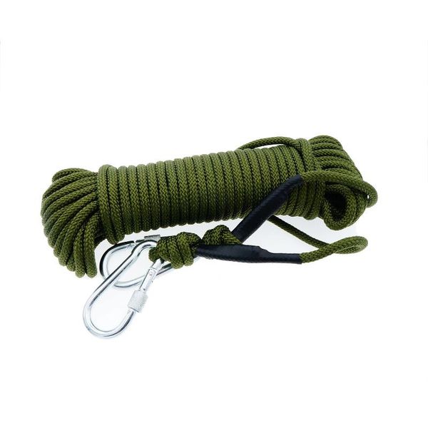 

new 8mm diameter rope 10m/15m/20m safety fire escape rock climbing self-rescue