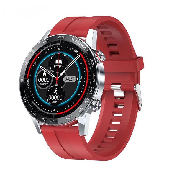 

l16 smart watch men ip68 waterproof ecg+pgg heart rate blood pressure super retina ips vs l13 pl16 smartwatch