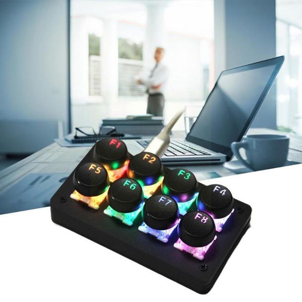 

keyboard covers macro function shortcut mechanical key 8 backlight rgb definition setting all black self software with ke b0d2