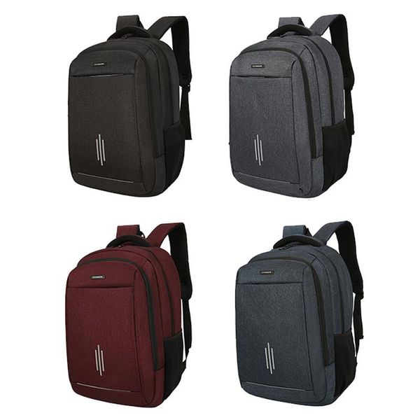 

backpack 17 inch lapmen large capacity with usb charging nylon male casual
