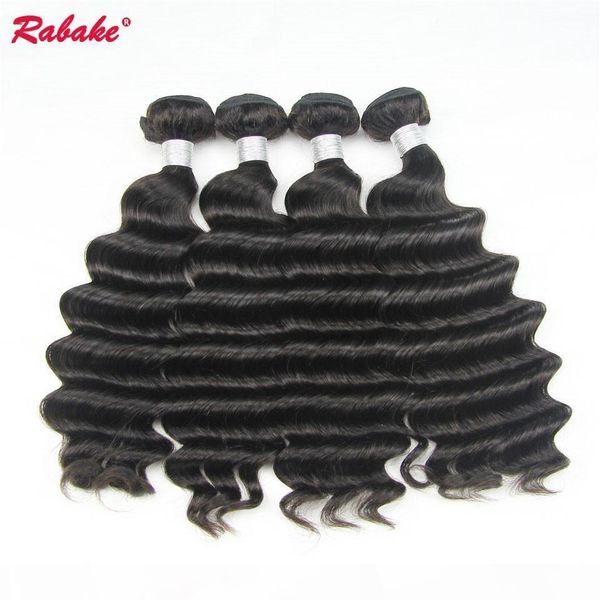 

3 or 4 bundles lot remy loose deep wave rabake peruvian unprocessed 9a human hair bundles cuticle aligned hair extensions for black women