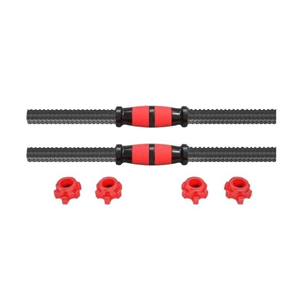 

2pcs dumbbell bars durable prime dumbbell handle barbell handle bars for sport workout training gym
