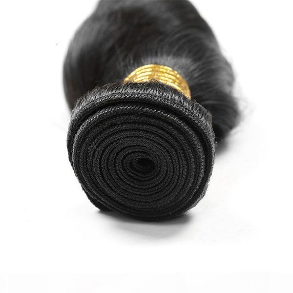 

peruvian virgin hair bundles 4pcs lot 100g pcs 9a unprocessed human hair weaves peruvian loose wave virgin hair wefts natural color, Black