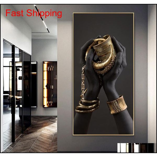

black hands holding jewelry canvas art posters and prints african art canvas paintings wall art for living room home qylsxf bdetoys