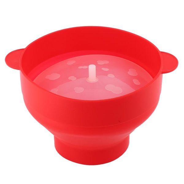 

popcorn microwave silicone foldable kitchen easy tools diy bucket bowl maker with lid bowls