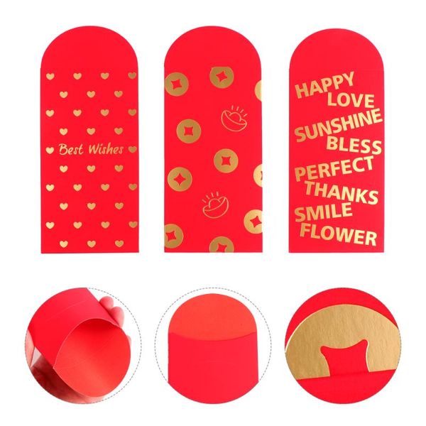 

gift wrap 30pcs money bags year lucky pouches chic wedding red envelopes