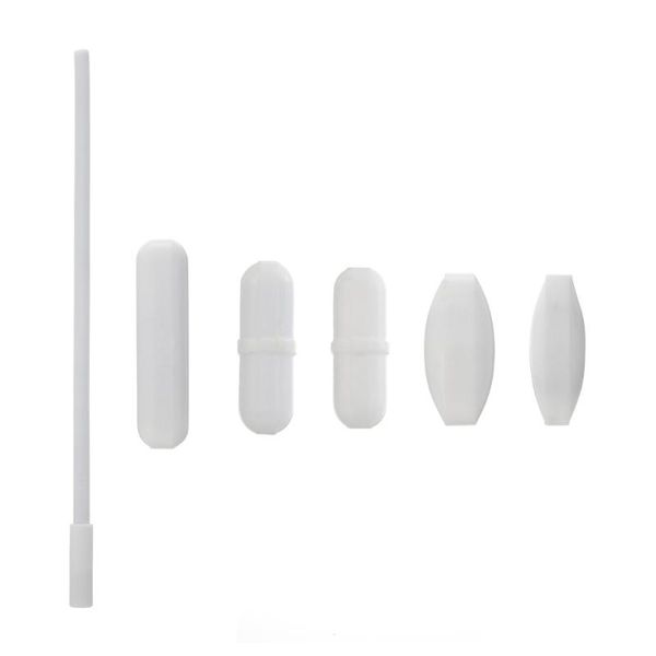 

spoons 1 set magnetic stirrers practical spin bars durable stirring (white)