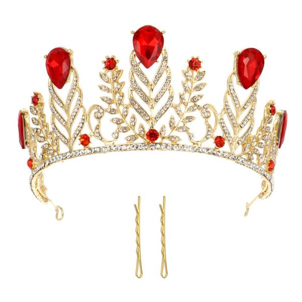 

hair clips & barrettes classic rhinestone crown wedding bridal headdress accessories for, Golden;silver