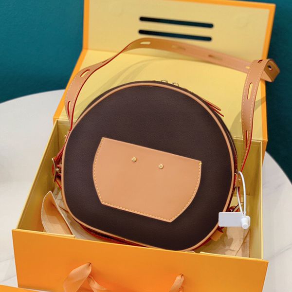 

designer female brown circular crossbody bags for women 2020 pu leather luxury handbag designer small ladies sling shoulder messenger bag