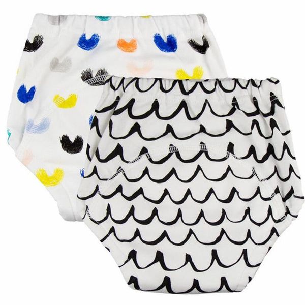 

cloth diapers 2 pack training pants reusable baby waterproof 4 layers cotton born diaper cover washable