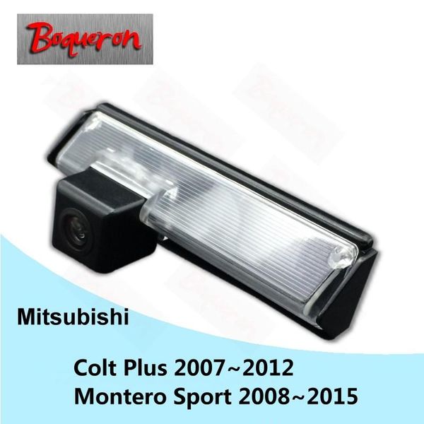 

car rear view cameras& parking sensors boqueron for mitsubishi colt plus montero 2007~2021 sony waterproof hd ccd camera reversing reverse