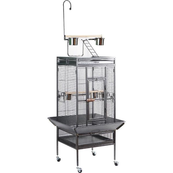 

bird cages pull-out tray luxury parrot cage material superior extra large iron metal house strong durable pet nest