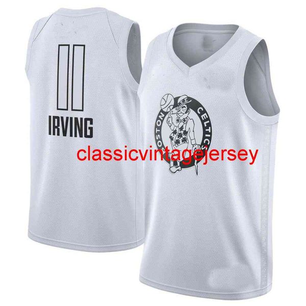 Camisa All Star Kyrie Irving Swingman costurada para homens e mulheres para basquete juvenil tamanho XS-6XL