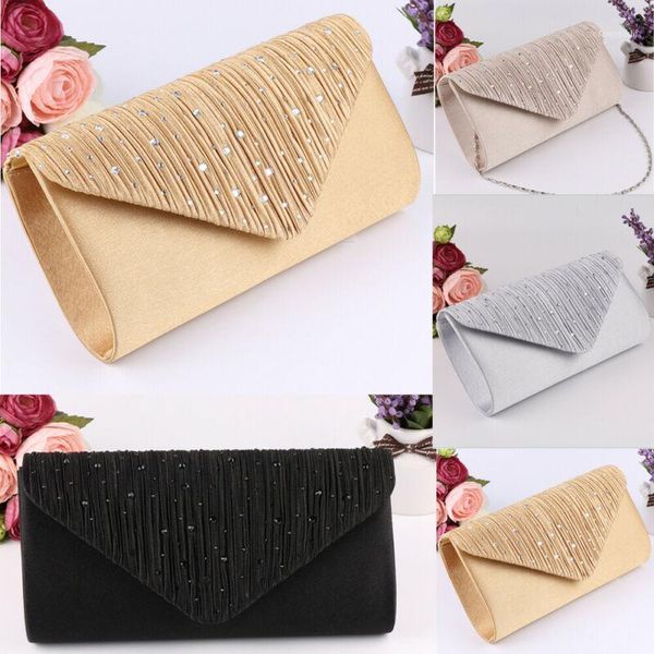 

women handbags glitter shimmer clutch shoulder bags diamante evening bag party prom purse chain crossbody /bl11