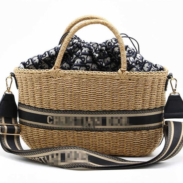 

handbag d europe 2021 early spring new weaving cauliflower basket women's net red portable messenger leisure handbag zly