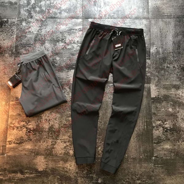 

2021 united states sports joggers designer luxury pants mens trousers spring travel energetic cotton tooling running trousers, Black