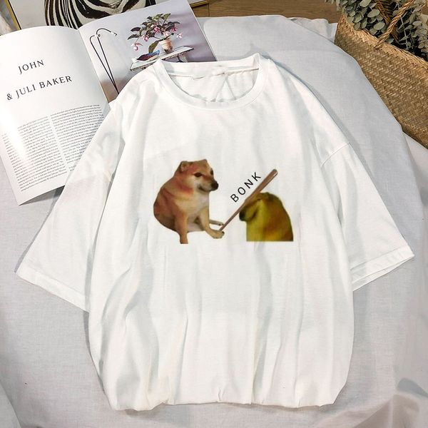 

women's t-shirts casual korean style spoof short sleeve graphic dropshipping print tees aesthetic vintage kawaii clothes c0220, White