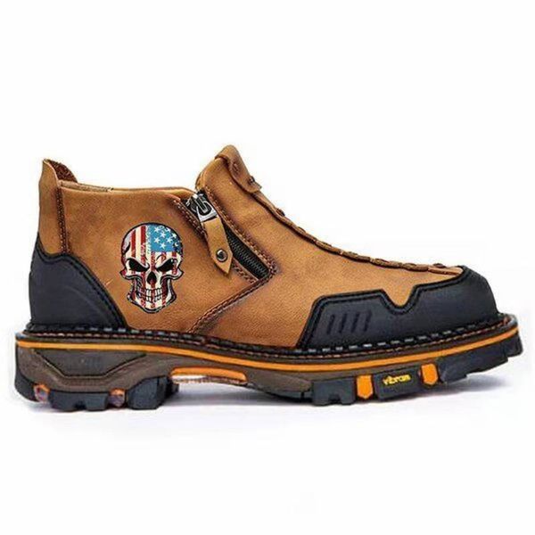 

dress shoes 2021 men's shoes fashion outdoor personality special low-plutonium beside zipper embroidered platform heel kr270 boots d87g, Black