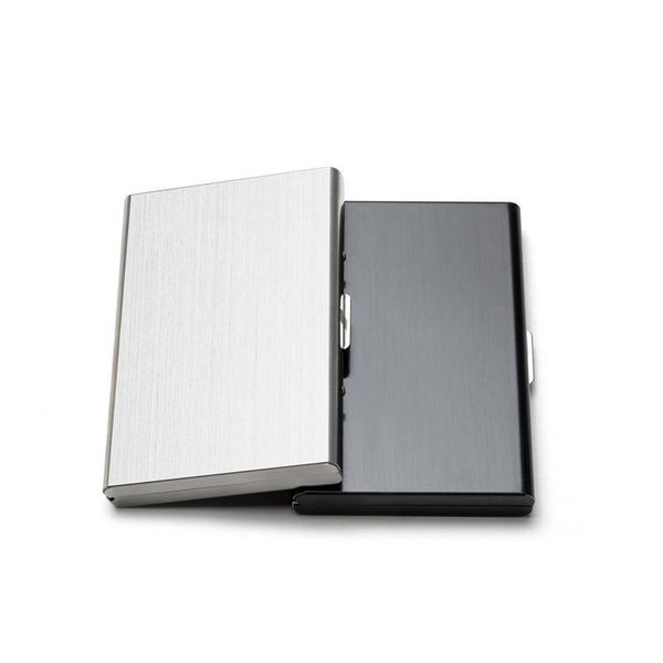 

bycobecy silver credit card holder black wallets metal fashion id holders for men and women business creative multi pur jllzfb