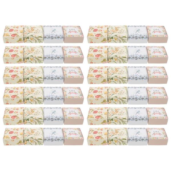 

gift wrap 40pcs soap boxes holder diy wrapping