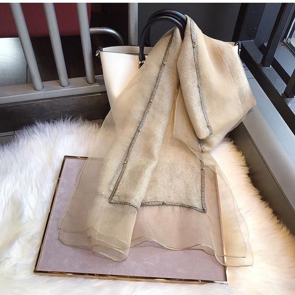 

hats, scarves & gloves sets chiffon scarf women spring summer silk thin flower shawls and wraps one, Blue;gray