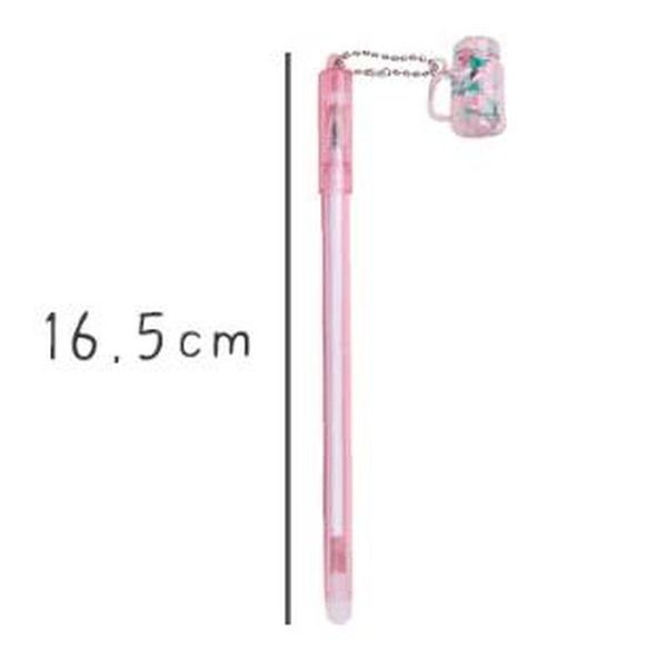 

hanger fruit student stationery leuke black writing gel pen news cartoon kawaii pens