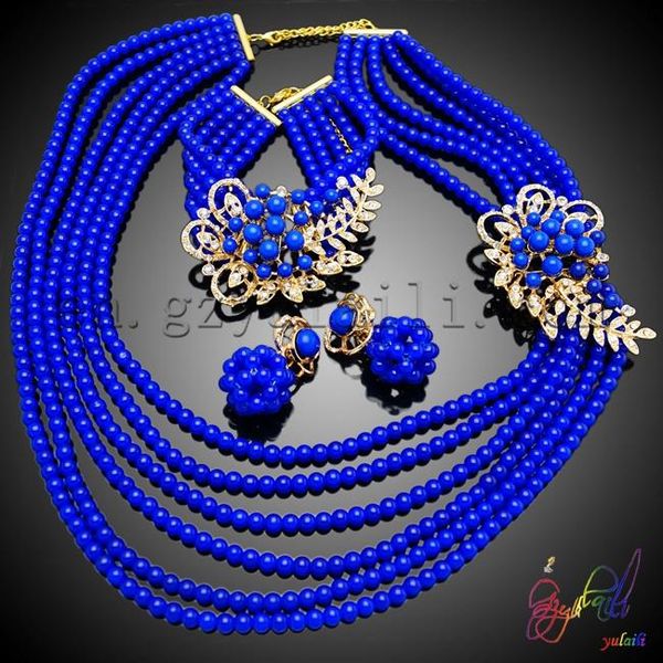 

earrings & necklace yulaili fashionable jewelry set pomposity, Silver