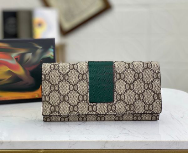 

fashion designers mens wallets luxurys women leather purse snake tiger bee card holders with gift box long style coin purses marmont digram, Red;black