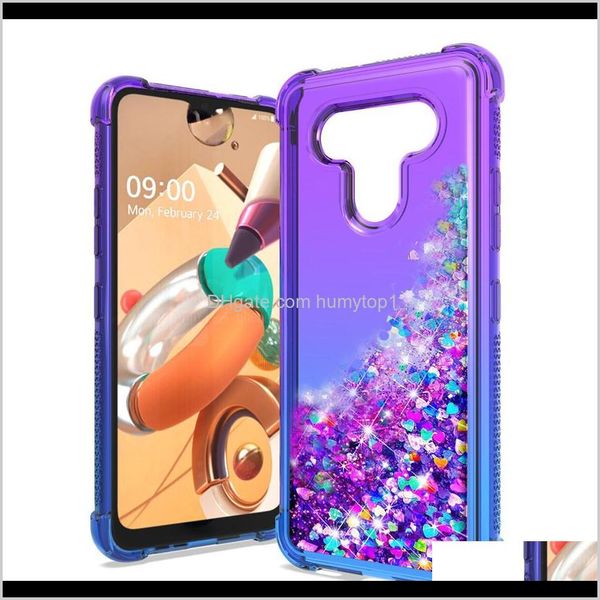 

for lg stylo 6 k51 case quicksand case glitter liquid tpu cover for motorola moto g stylus phone case b drhou lwftb