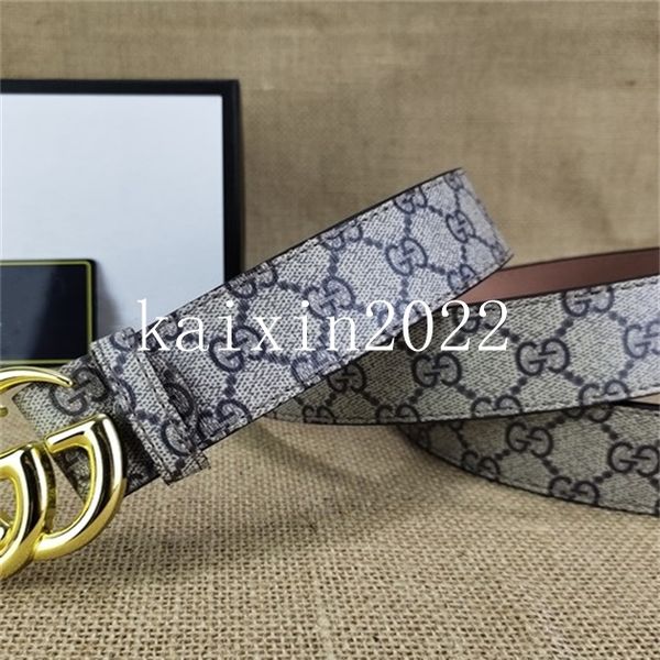 

2021 fashion big buckle genuine leather belt with box designer men women mens belts, Black;brown