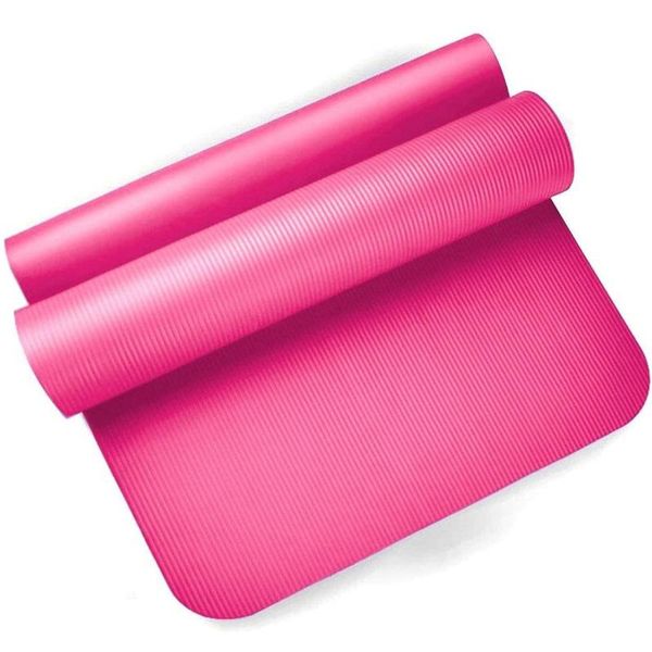 

yoga mats 183*61cm groter hoge kwaliteit nbr mat anti-slip gezonde oefening fitness voor gym thuis smaakloos pads