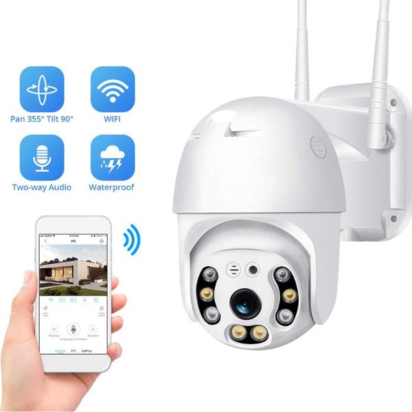 

cameras sw10 tuya 3mp ptz wifi 2 way speak audio cctv camera rotatable outdoor home night vision hd surveillance security infrared cam