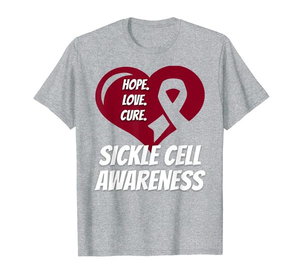 

sickle cell tshirt, White;black