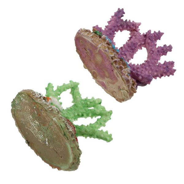 

decorations 2pcs artificial coral plant fish tank resin decoration aquarium ornament