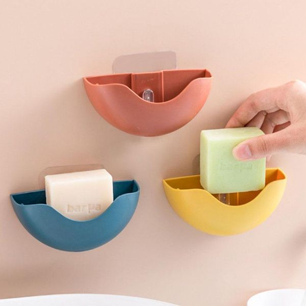 

soap dishes thours shelf kitchen organizer home supplies simple debris storage rack wall-mounted