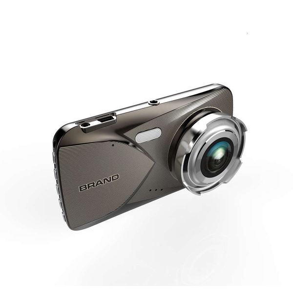 

a new 4-inch double lens dash cam made of 1296p zinc alloy car dvr