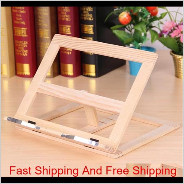 

adjustable portable wood book stand holder wooden bookstands laptablet study cook recipe books stands desk qyllxy item_home