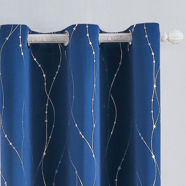 

curtain & drapes mordern wave bronzing curtains for living room thermal insulated blackout window treatments customize bedroom