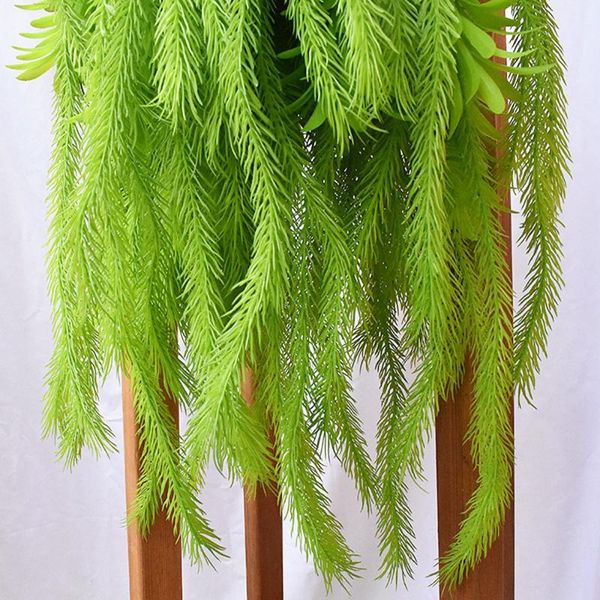 

real touch artificial air grass green leaves home green outdoor decoration wall hanging plant fake plant