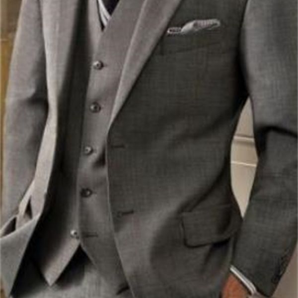 

men's suits & blazers gray male suit, wedding tux and prom, party man suit. syur, White;black