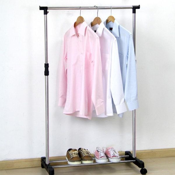 

laundry bags stainless steel adjustable holder clothes hanger for room balcony