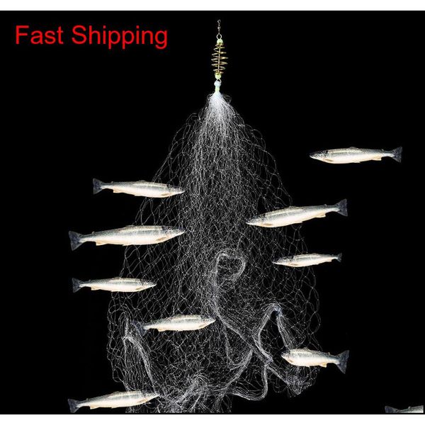 

2020 new fishing net design copper spring shoal outdoor sports equipment netting tackle too ckz hjfeeling