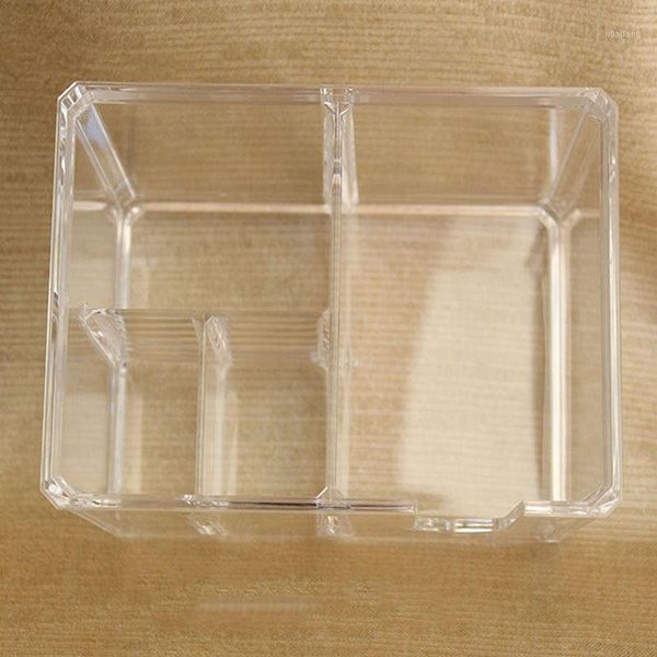 

storage bottles & jars cotton ball and swabs holder acrylic vanity counterorganizer box beauty bathroom accessories
