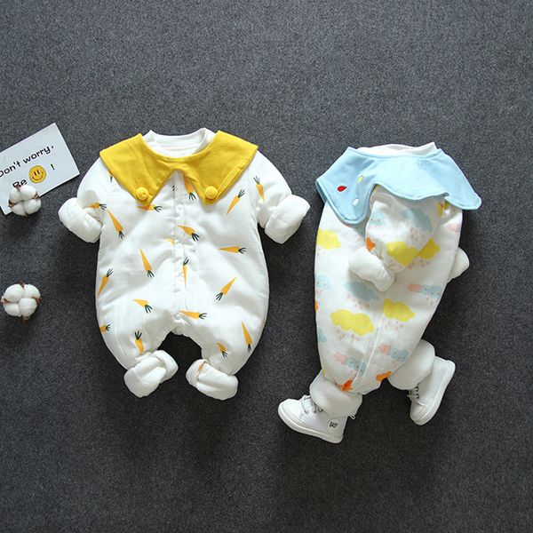 

2021 new autumn newborn boys ensembles cotton for first birthday baby cloth overalls 0hr7, Blue
