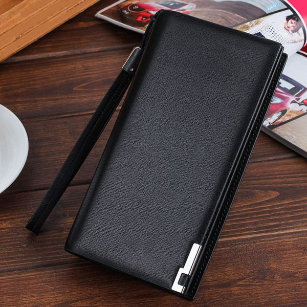 

sale38.# on portfolios designer men long bifold business leather wallets money card women mini tas purse pouch holders, Red;black