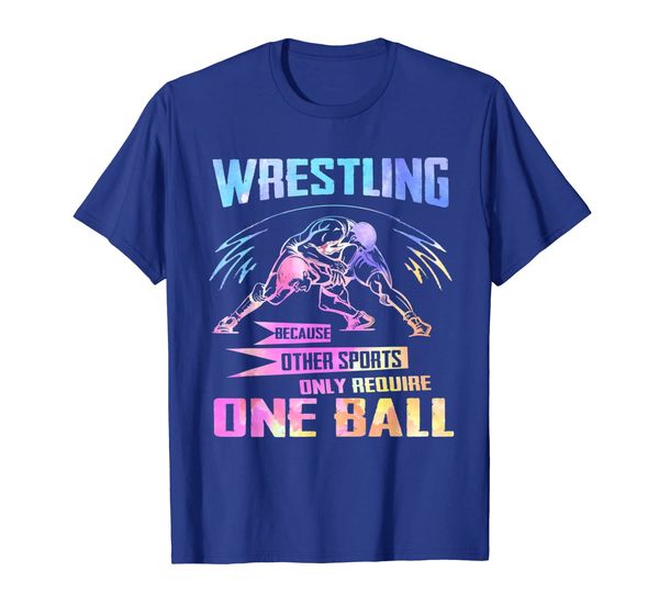 

wrestling because other sports only require one ball, White;black