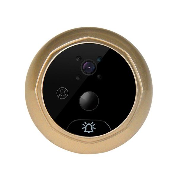 

color screen digital door peephole viewer night vision door camera motion detection video doorbell security alarm type equipment
