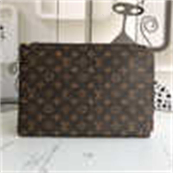 

brand designer luxury purse m43442 fashionable and lightweight clutche multi-function wallets chain wallet cases pouches key card holders, Black;red