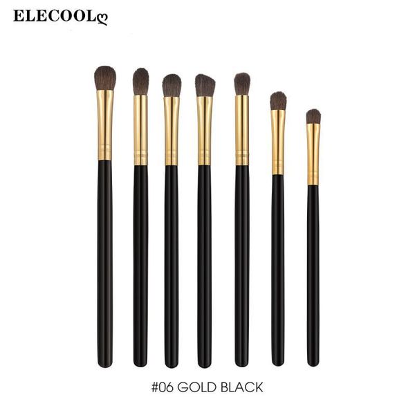 

makeup brushes elecool 7pcs tool set cosmetic powder eye shadow foundation blush blending beauty make up brush maquiagem